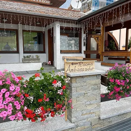 Ambassador In Bormio, Solo Senza Colazione Gæstehus 3*